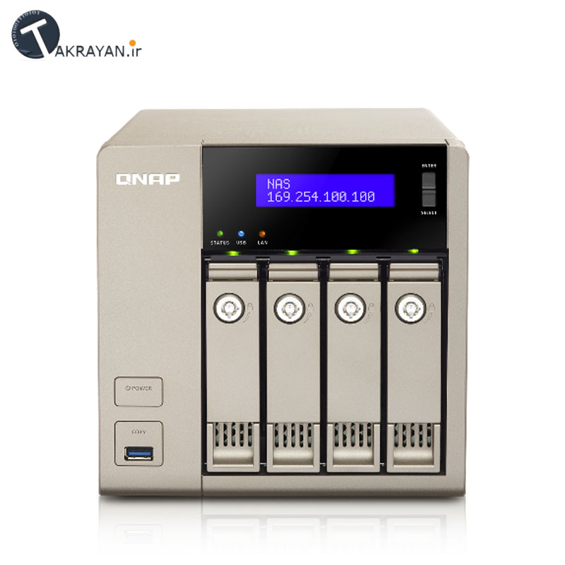QNAP TVS-463-4G NAS - Diskless